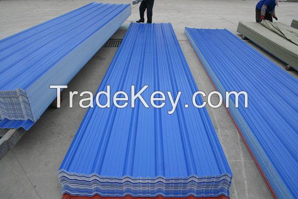 PVC Corrugated Synthetic Resin-Roof Tiles