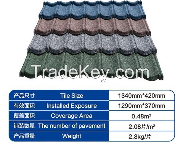 STONE COATED ROOF TILE - CLASSIC TILE