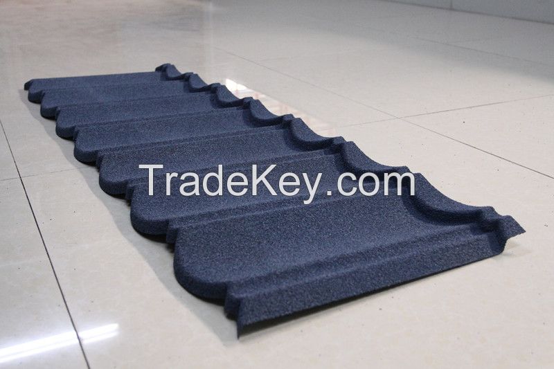 1320*420 mm Roof Tile Ridge Cap/ Colorful Stone Coated Metal Roofing Tile /Roofing Sheets