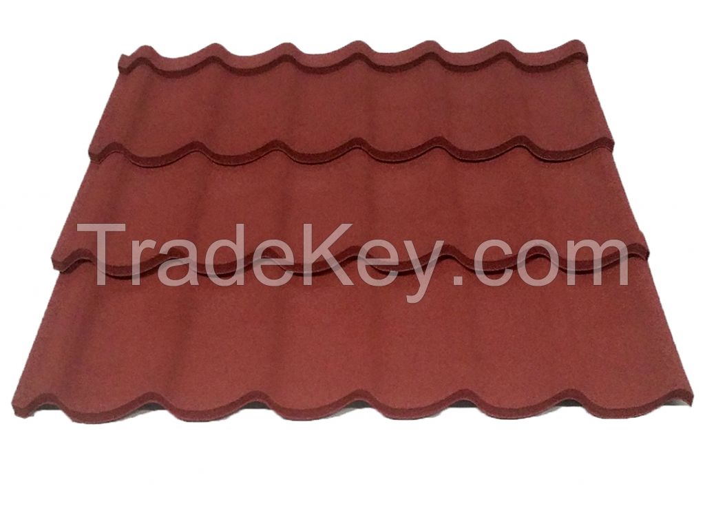 Stone Coated Roof Tiles with Many Colors