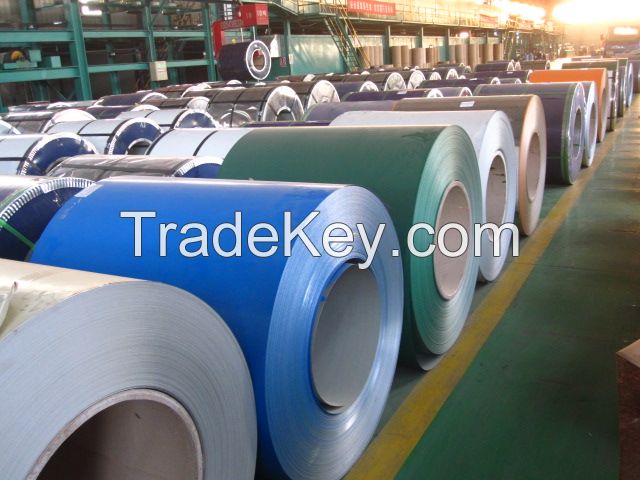PPGI prepainted galvanized steel coil, galvanized steel coil for roofing sheet from China 