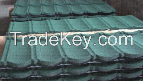 1320*420 mm Roof Tile Ridge Cap/ Colorful Stone Coated Metal Roofing Tile /Roofing Sheets