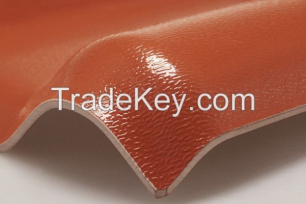 New building materials asa roofing tile PVC plastic synthetic resin roof tiles