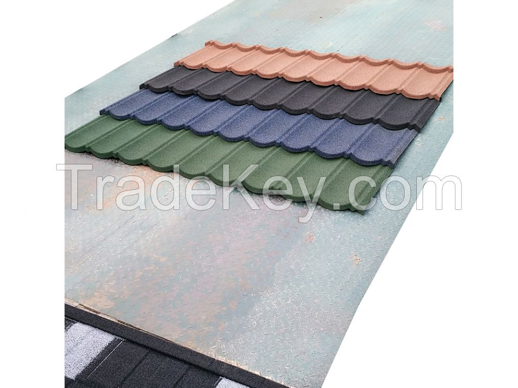 Terracotta metal roof tile