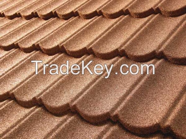 STONE COATED GALVANIZED SHEET ROOF TILE - CLASSICAL TILE