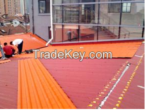 Building Materials Heat Insulation PVC Roof Tile/PVC