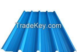 Color Coated Galvanized Corrugated Steel Building Metal Roofing Sheets