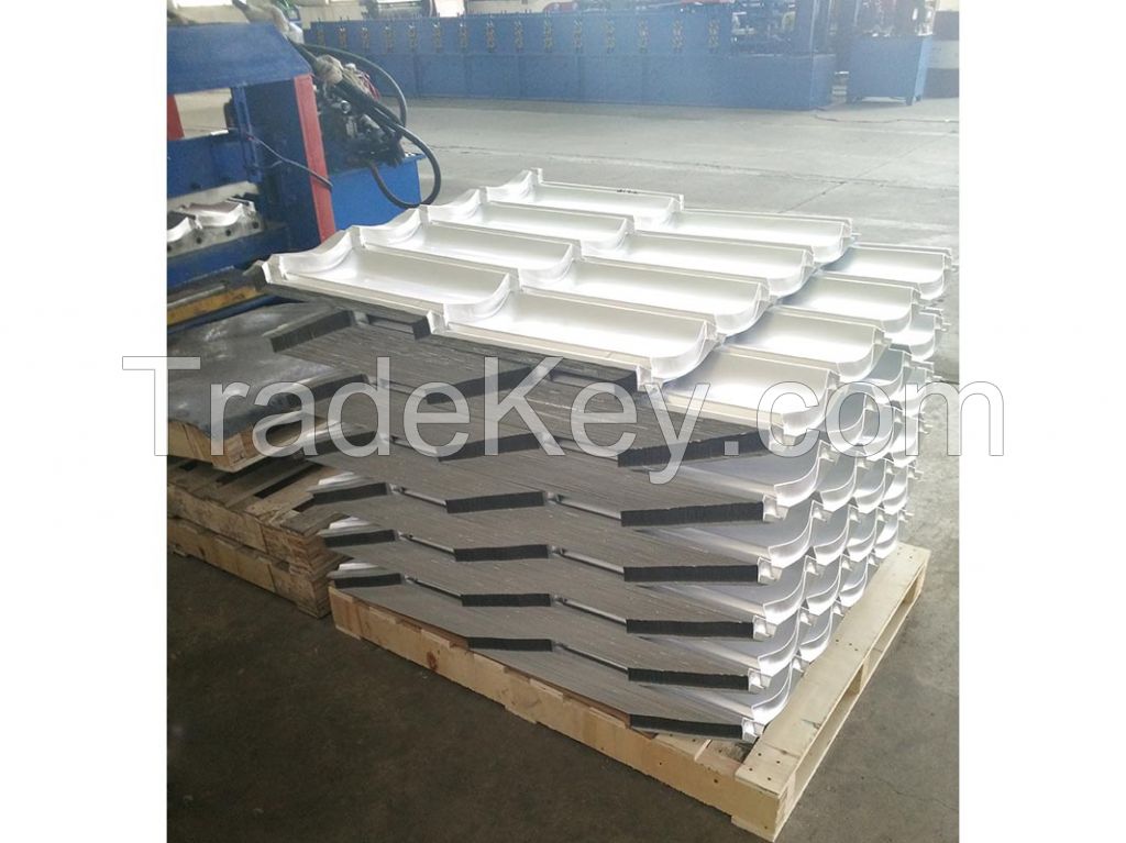 Popular stone coted steel roof tiles chinese style roof tile