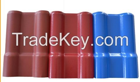 Building material pvc roof covering synthetic resin roofing tile