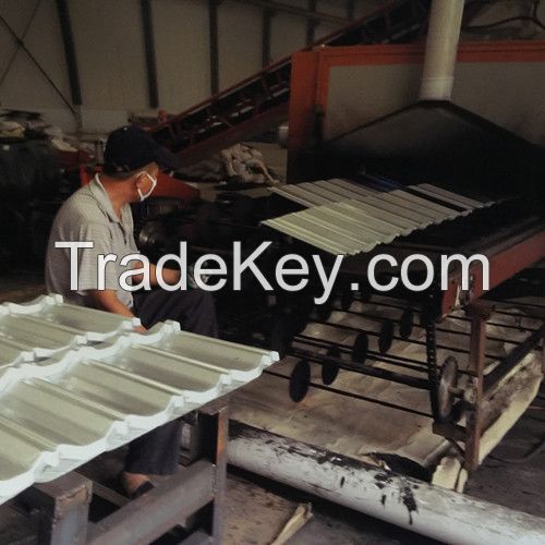 Capacity: 3000pieces /days  Roof Tile(Manufacture) Roof Tile Production Line