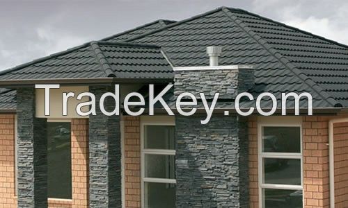 Cheap color metal roof tile/stone coated metal roof tiles with high quality