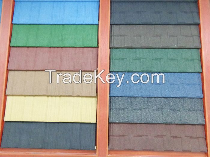 Stone coated cheap roofing materials for house, roofing sheet