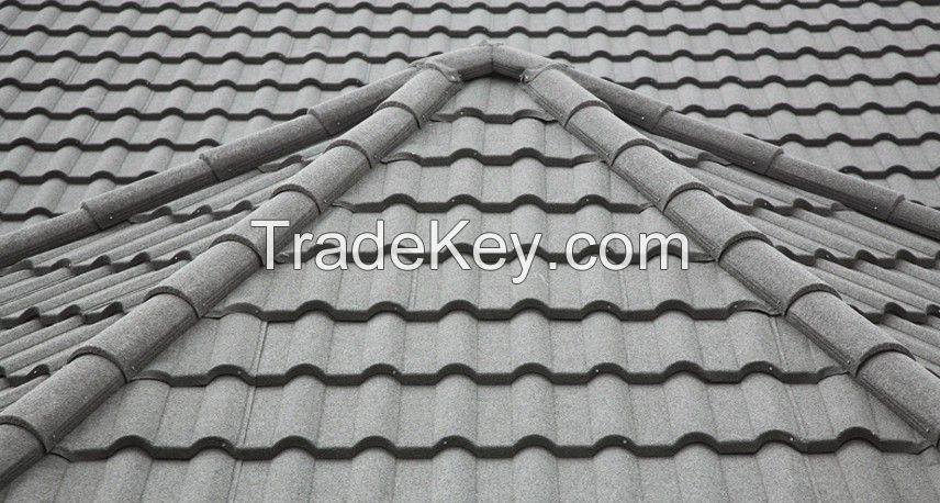 50 years warranty roof sheets / aluminium colorful stone coated metal roofing tiles