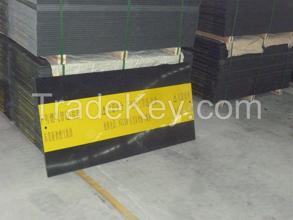 PE Protection Warning Plates/ Warning Barriers