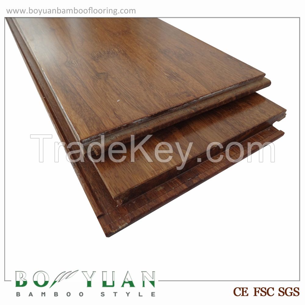 BY High Quality eco forest carbonized bamboo flooring
