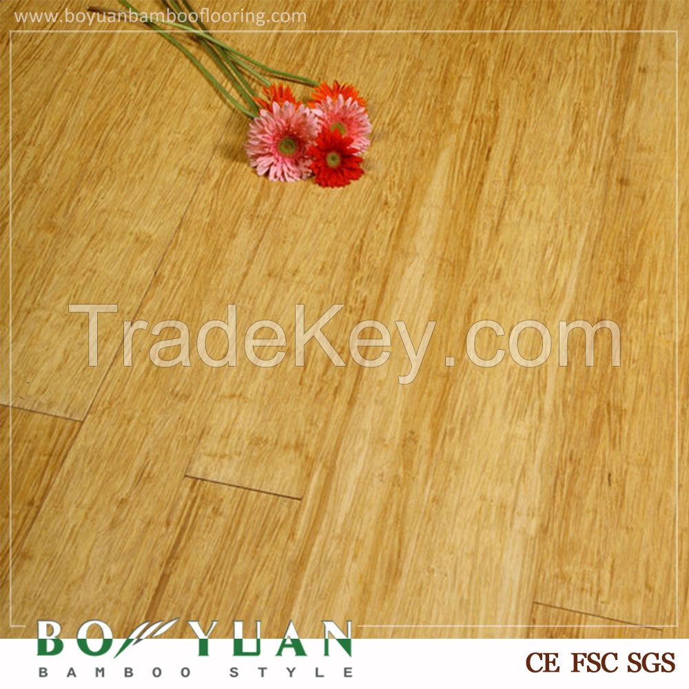 BY natural strand woven bamboo flooring with good price 