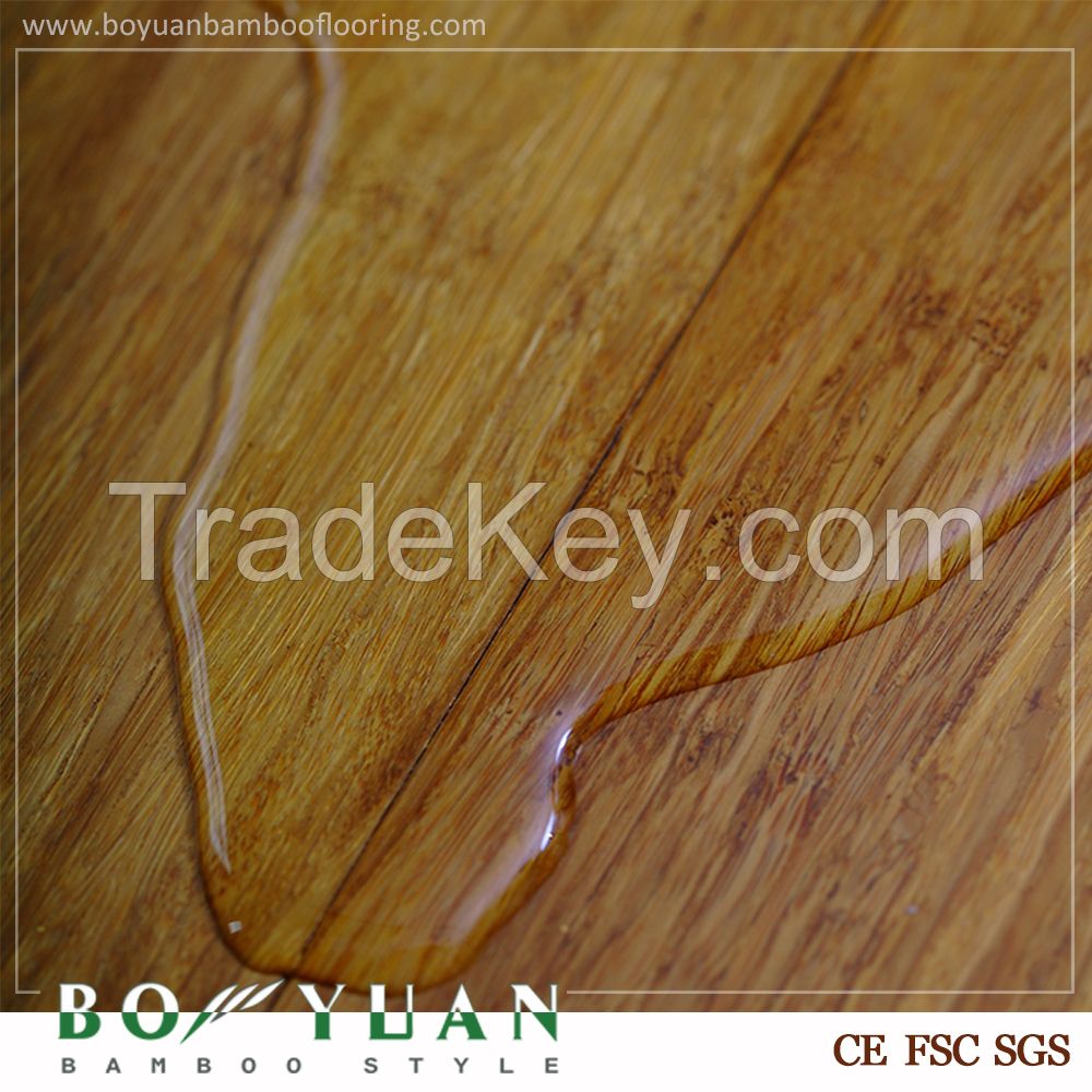 BY mould proof carbonized strand woven flooring with click lock