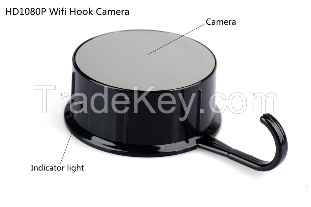 HD 1080p WiFi clothes hook camera