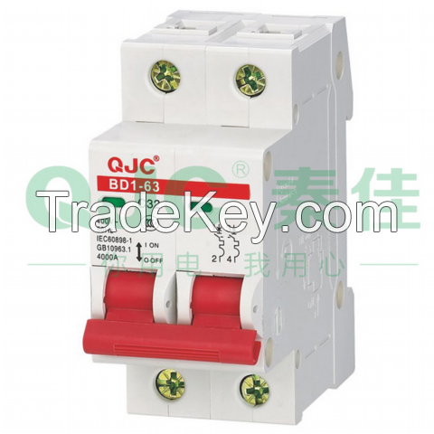 BD1-63 miniature circuit breaker220V 2P32A