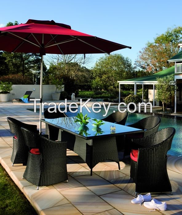 2016 Fashionable Luxury Garden Chairs And Tables With Canopy