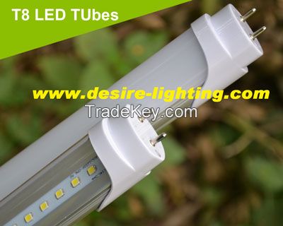 Isolated 140lm/W T8 60cm 10W 60PCS SMD2835 LED Tube