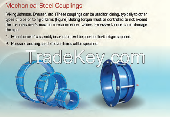 Grp Mechanical Steel Coupling By Munir Abdullah Almunif Factory