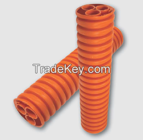 Spiral plastic pipes