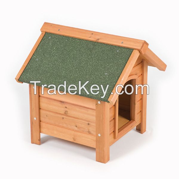 Hot selling custom made outdoor large wooden dog house