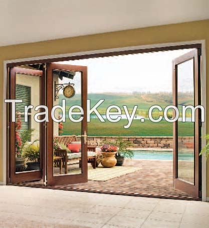 aluminum folding door