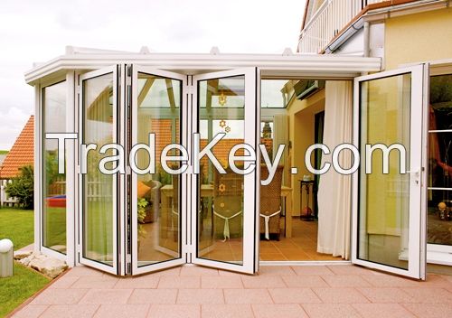 aluminum folding door