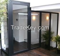 aluminum casement door