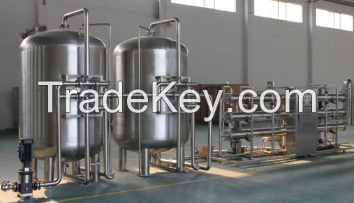 customize Stainless steel water storage tank quartz sand filter active carbon filter