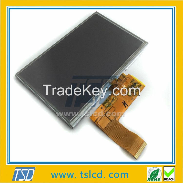 7.0 inch tft lcd display screen 800*480 with touch panel
