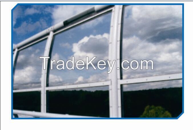 Aluminum profiles for outdoor facilities