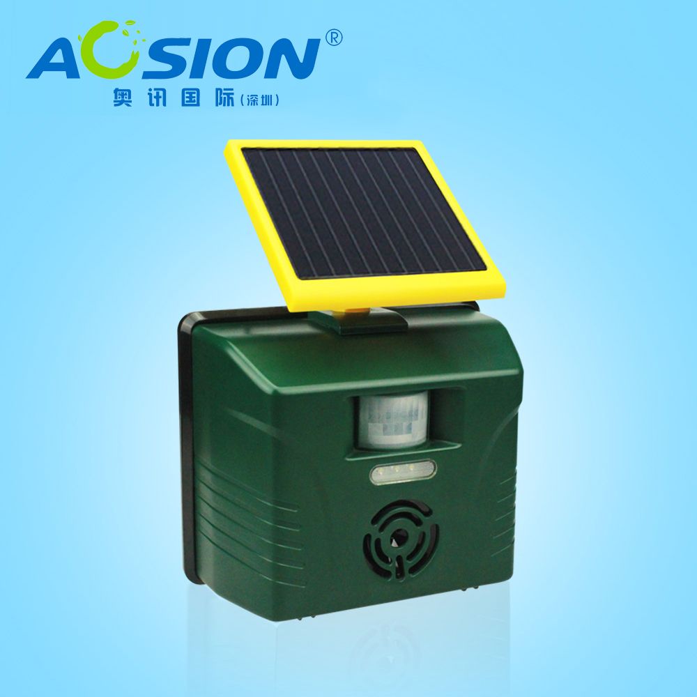 Aosion AN-B040 solar electric animal repeller pest control repellent