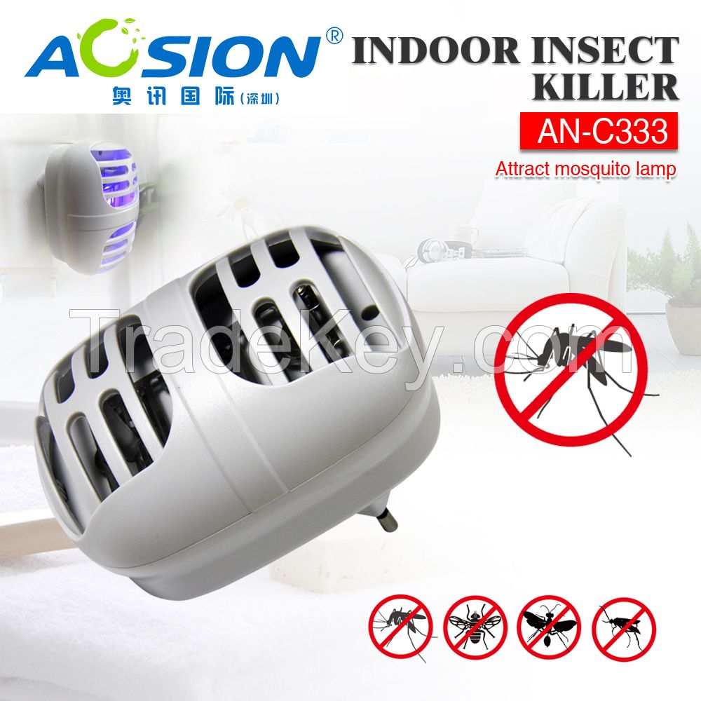 Aosion AN-C333 for happy family Electronic high voltage mini plug in light traps for flying insects