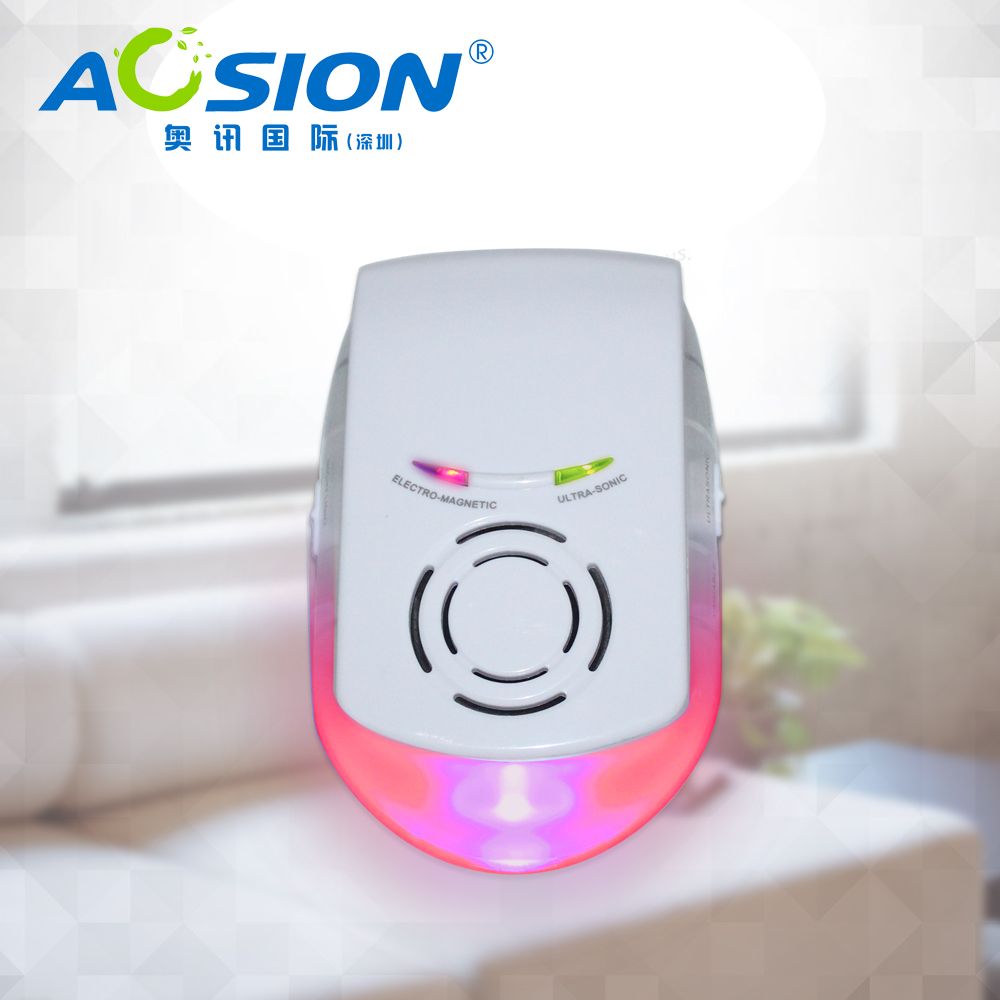 Aosion 2016 top sale multifunction ultrasonic and electromagnetic Pest Repeller