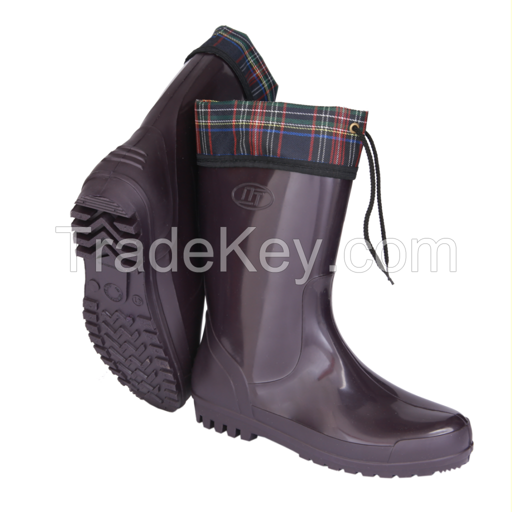 Waterproof rain boots for outdoor, work, fishing, hunting