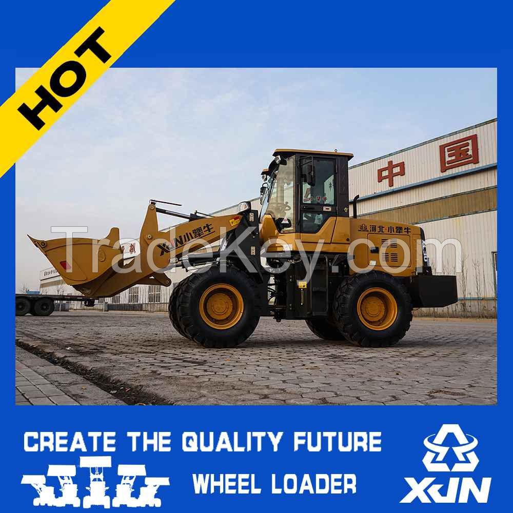 CE certificated professional front wheel loader ZL30