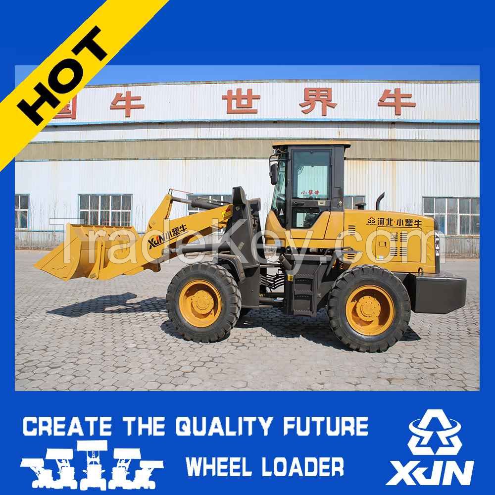 1cbm 2tons bucket capacity ZL33 Hydraulic joystick control China Mini Wheel Loader