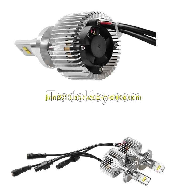 DC11-30V H4/H7 90W 9000lm Auto Super Bright LED Headlight