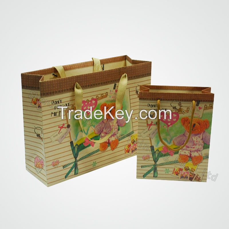 Winnie the Pooh kraft paper bag