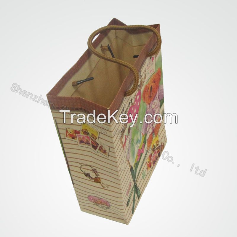 Winnie the Pooh kraft paper bag