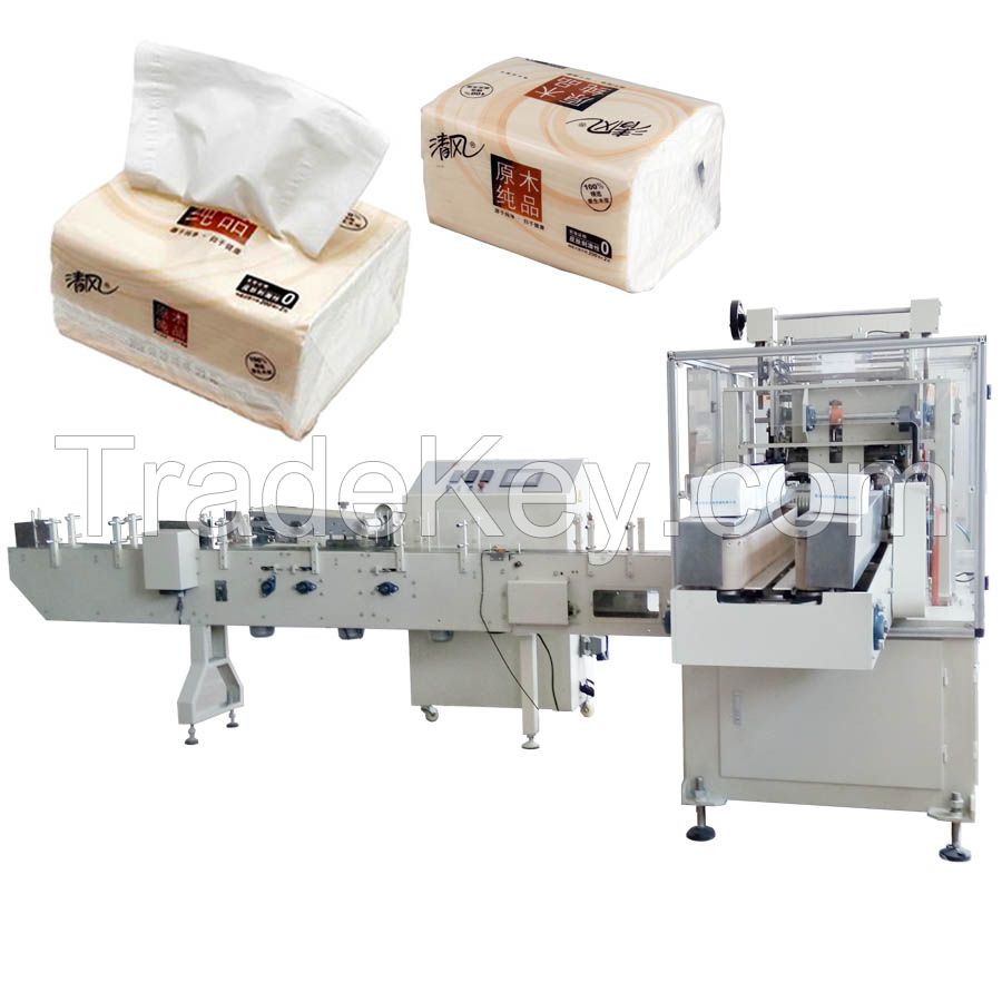 Bag Drawing Type Face Tissue Packaging Machine