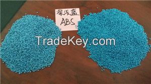 ABS granules-dark and light blue color ABS