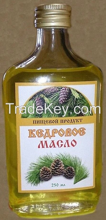 Pine (cedar) nut oil (250 ml): $9-35