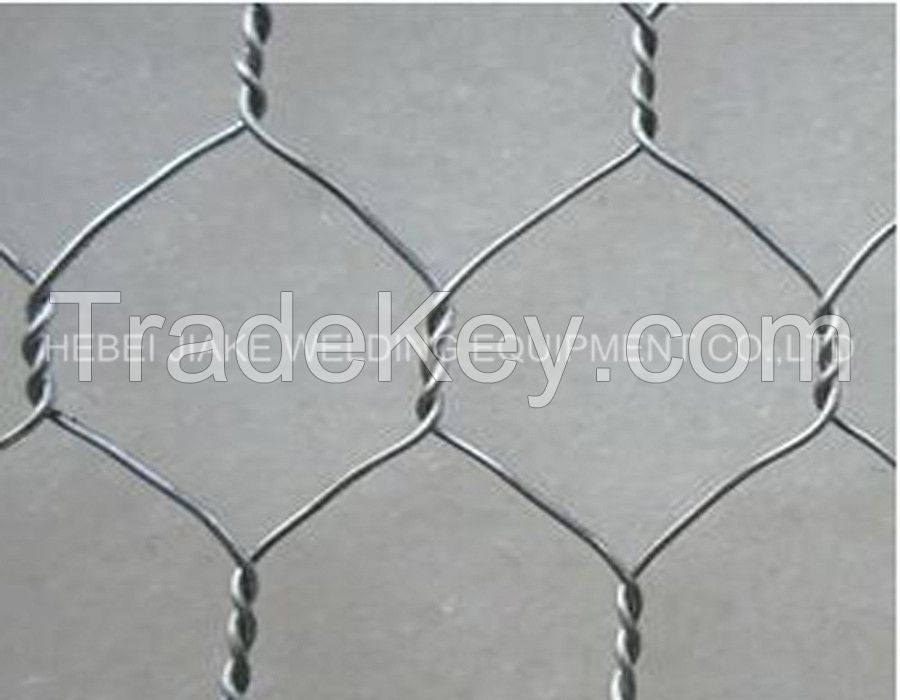 Automatic gabion hexagonal wire mesh machine