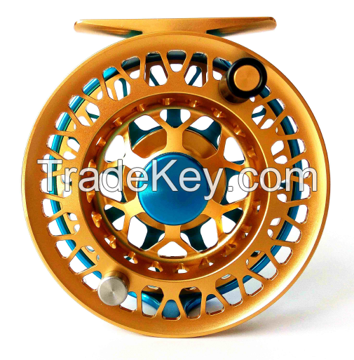 CF CNC saltwater fly fishing reel with strong large arbour