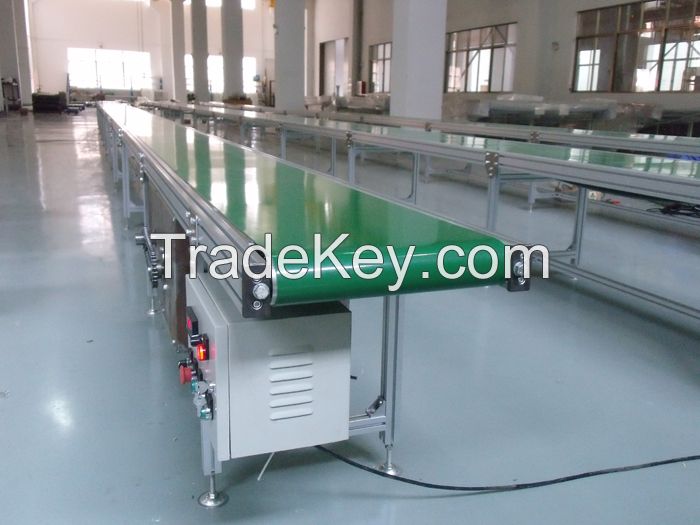 Aluminum PVC Belt Conveyor Assembly Line