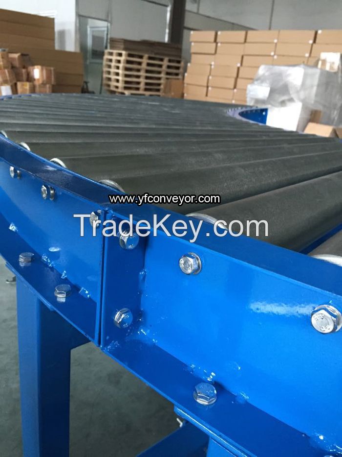 Portable Gravity Roller Conveyor Assembly Line